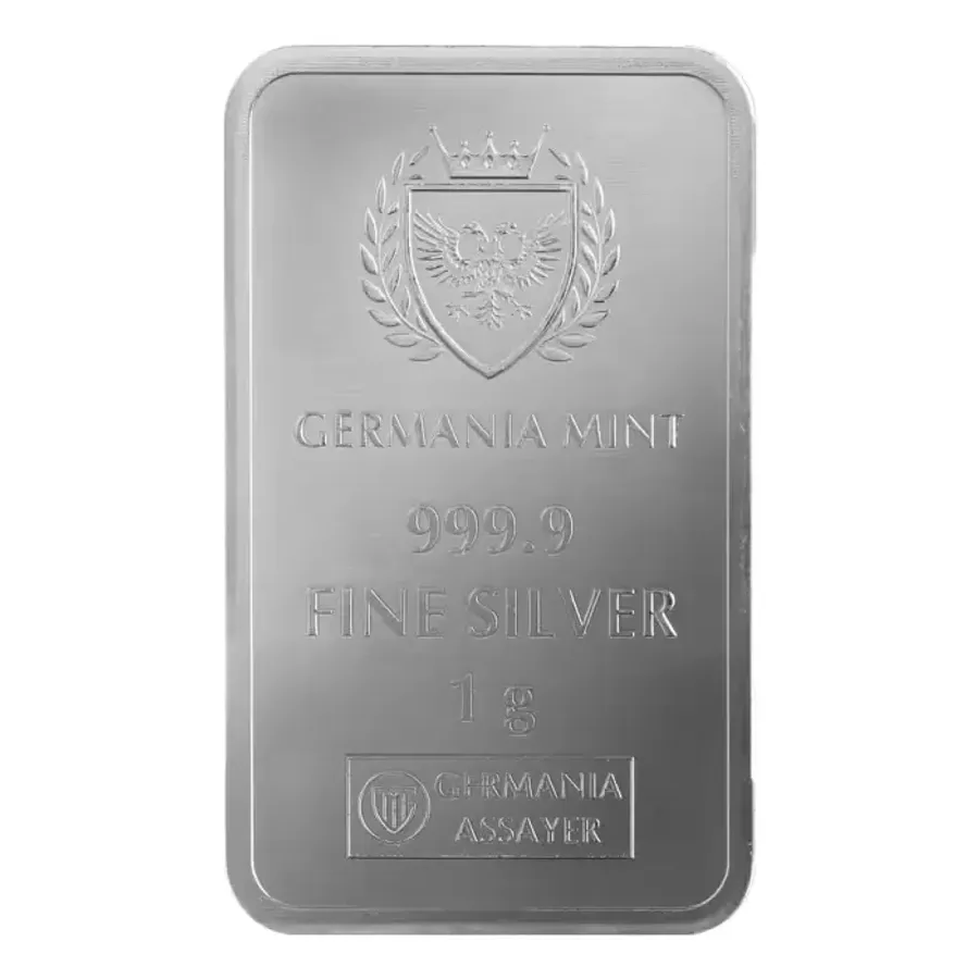 Buy 100g Germania Silver Bar - MultiBar at Best Bullion
