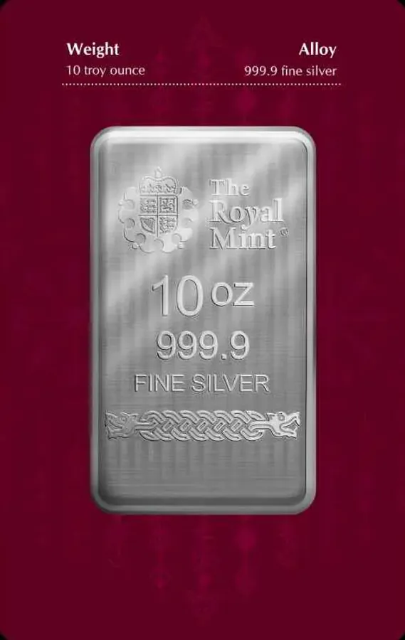 Buy 10oz Silver Mint Bar - Thor Norse Gods | Best Bullion