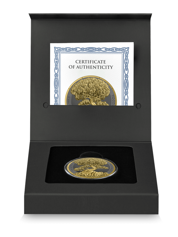 2025 Yggdrasil Goldenleaf 1oz Silver - Best Bullion